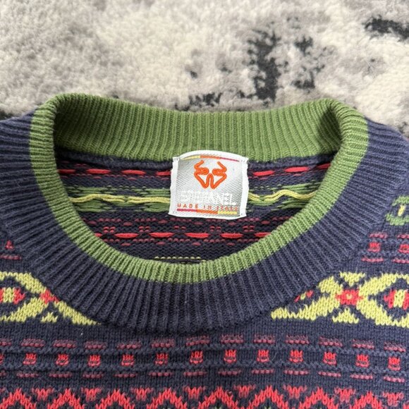 Vintage Stefanel Made in Italy Heavy Cotton Sweater - Picture 5 of 5